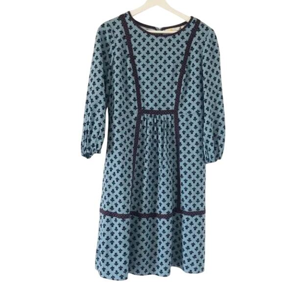 Boden Luna  Dress heritage blue US size 2P  *M - Picture 3 of 5